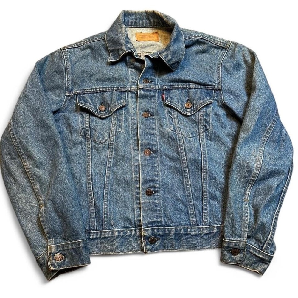 Vintage Levi's Trucker Jacket 70505 0217 Size 42 Made‎ in USA